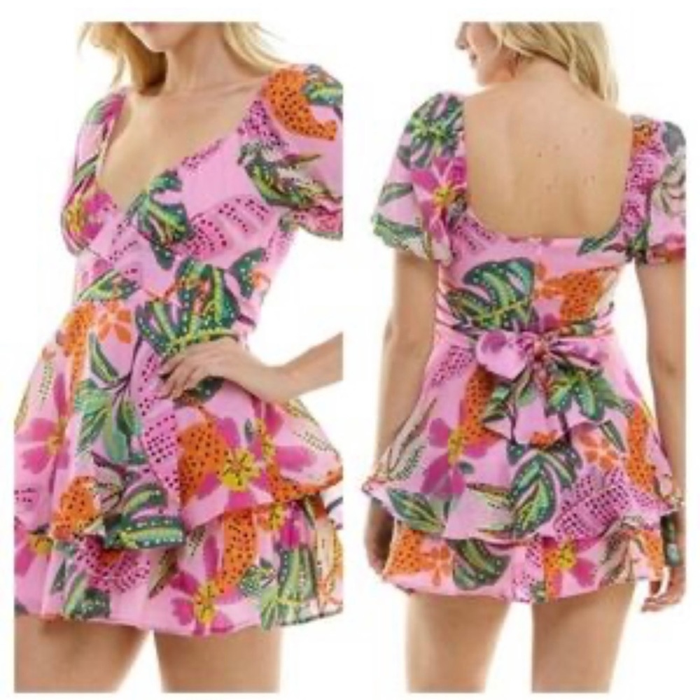 Floral Pink Dress